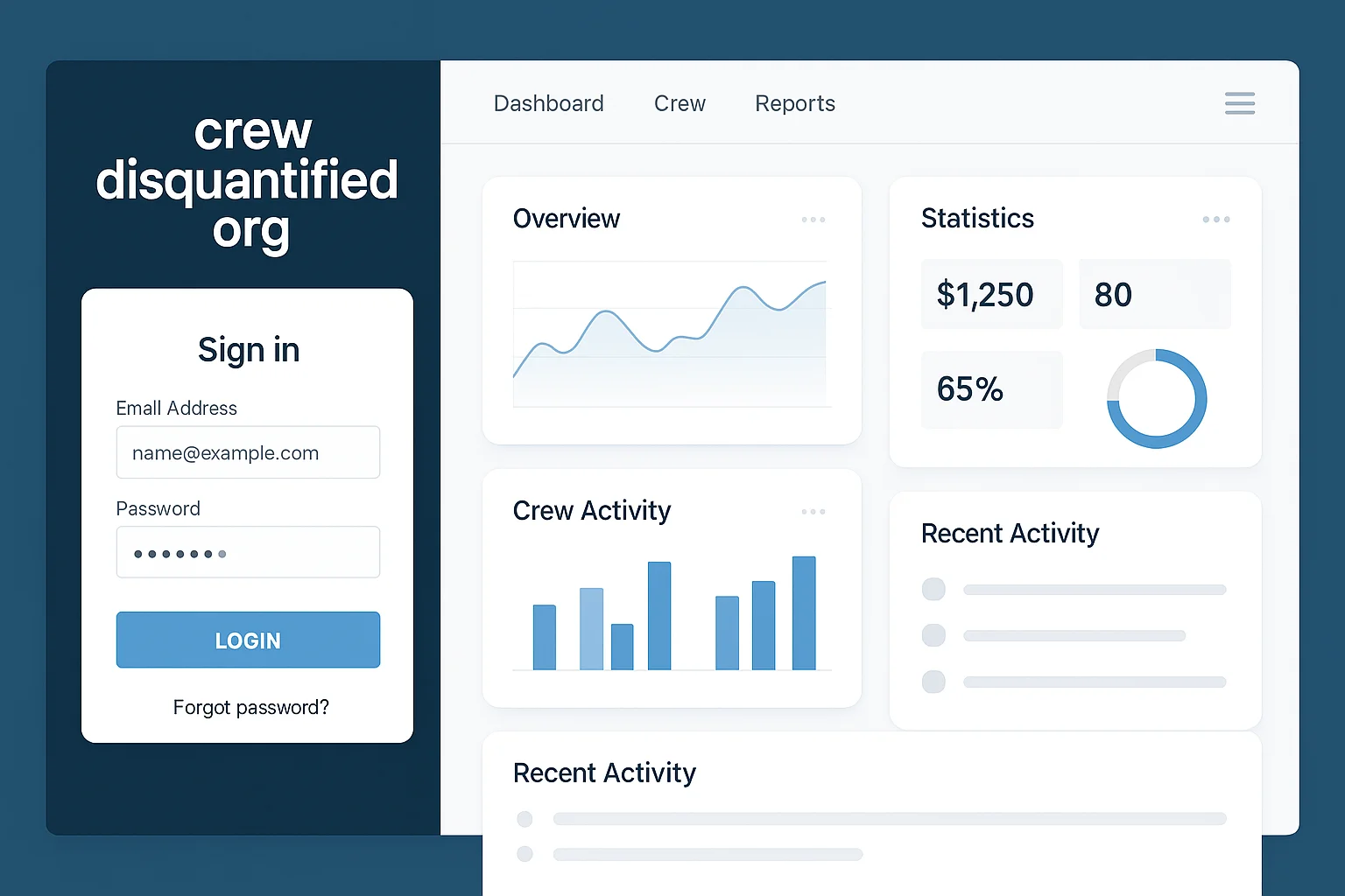 crew disquantified org