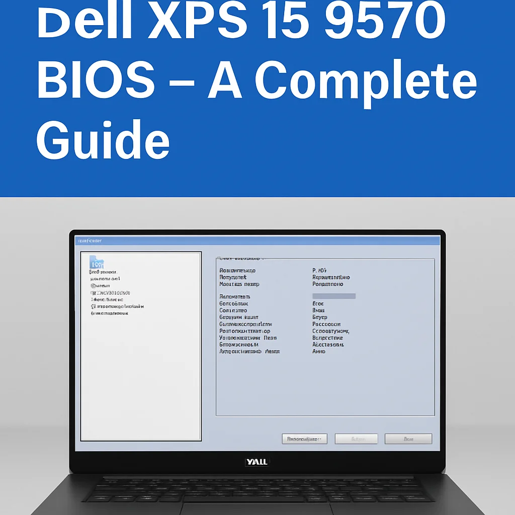 dell xps 15 9570 bios