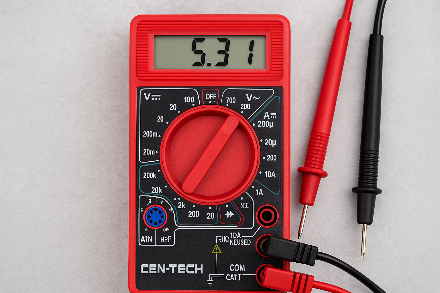 cen-tech digital multimeter