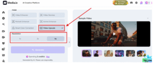 Select AI Video Upscale